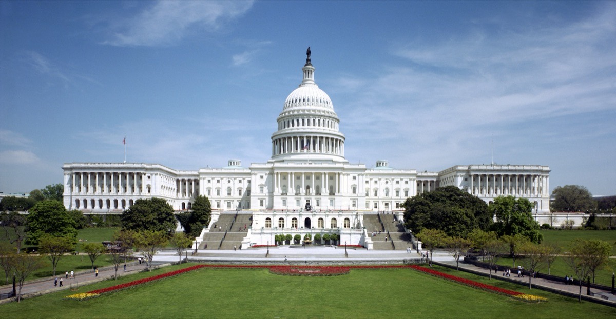 The United States Capitol building in Washington, D.C., where the One Big Beautiful Bill Act was passed into law in 2025.